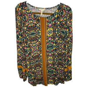 Matilda Jane Boho Floral Long Sleeve Top